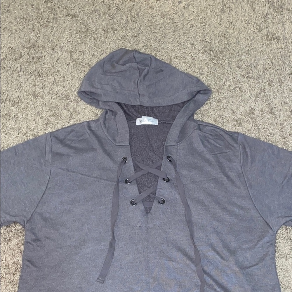 Gray shirt